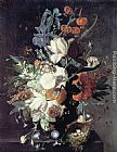Vase Canvas Paintings - A Vase of Flowers